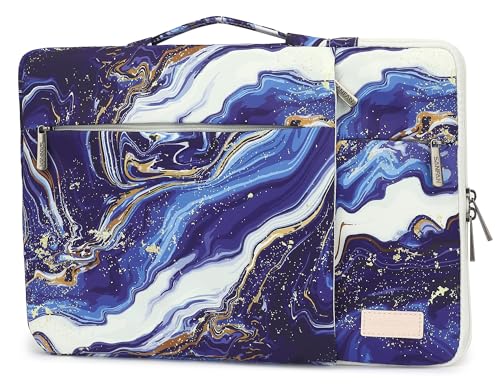 Funda para portátil 15.6 pulgadas con 3 bolsillos y asa Blue Marble