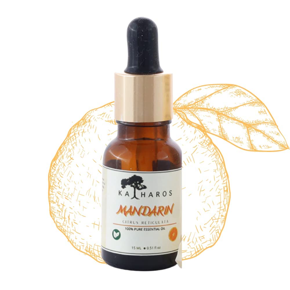 Katharos Mandarin Essential Oil 15 ML, 100% Pure & Undiluted, Premium Therapeutic Grade with Glass Dropper (B09Q6C6K5K) Amazon Price History, Amazon Price Tracker