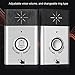 Smart Intercom Doorbell System, Portable with Clear Voice and Long Working Distance, Two Way Voice Talk for Home Security Systems