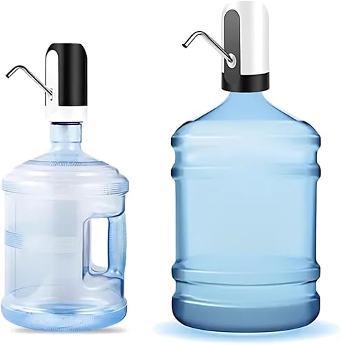 Miniatura 3 de Dispensador de agua recargable automático  Bomba de botella de carga USB portátil para jarras de 3 a 5 galones, bomba de agua eléctrica de un solo