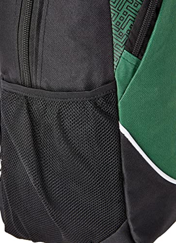 Mochila Yin's em poliester esportiva adulto-unissex, Verde aqua, 18