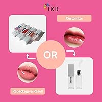 Vista 4 de Base de brillo labial TKB (Flexagel M) Listo para formular Hidratante, alto brillo, transparente, vegano y libre de crueldad Fabricado