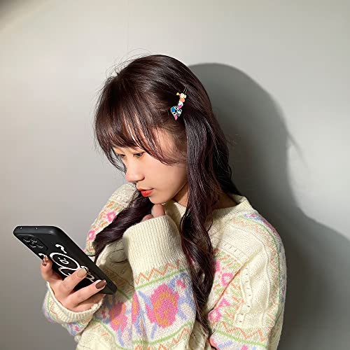 Interstellar Baby Stitch Hair Clips - Ohana Means Family Metal Hair Pins Hair Claw Clips Barrettes For Women Anime Headwear Accessories Gift For Women Teen Girls (Hair Clips-3) #TOP2