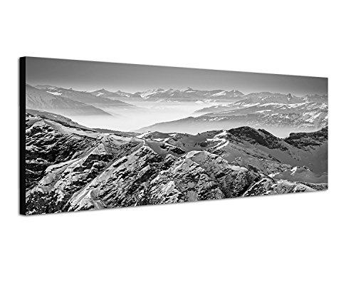 Telaio Immagine Panorama Immagine Nero/Bianco 150