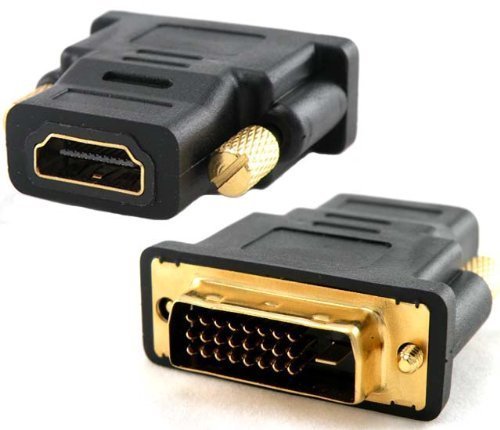 Preisvergleich Produktbild DVI HDMI VGA Digital zu Analog Adapter