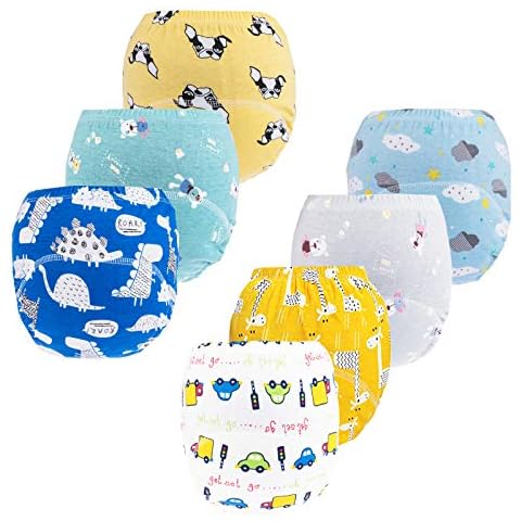 JackLoveBriefs Bragas de Aprendizaje 7 Paquetes Multicolor Cover