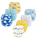 JackLoveBriefs Potty Training Pants for Girls, Learning Designs Training Underwear Pants 2-3T, 7 Packs