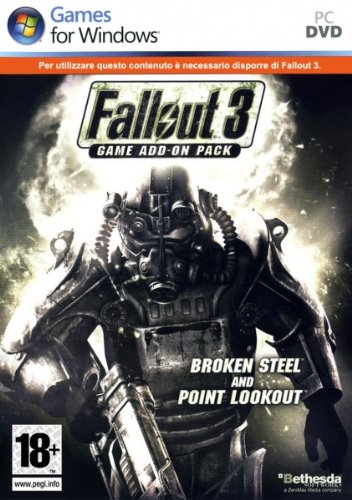Fallout 3 expansion PC Broken Steel Point Lookout extension Windows RPG
