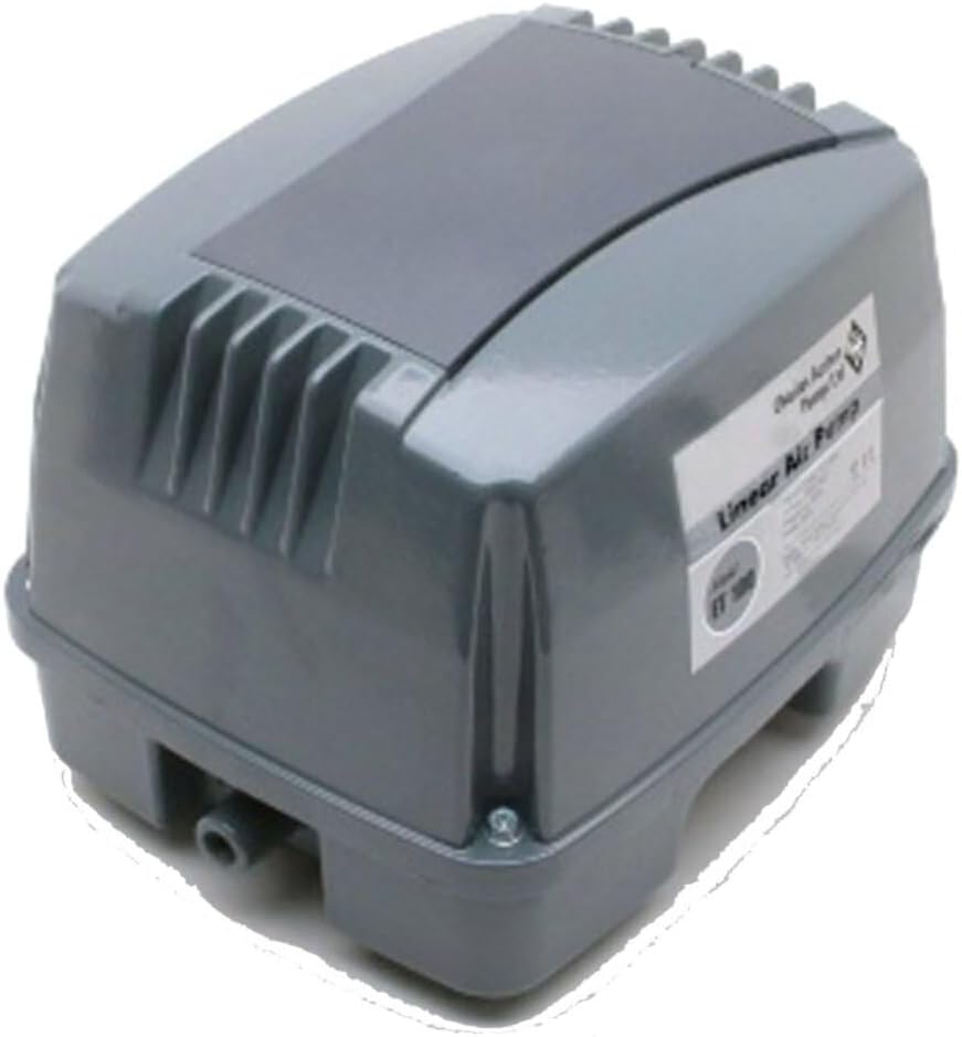 Enviro ET-100 Silent Air Pump Blower Koi Pond Aquarium Hydroponics