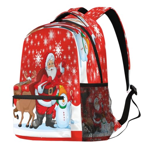 Sac à dos Merry Christmas 21L TropicalLife pour école et voyage décontracté XXL