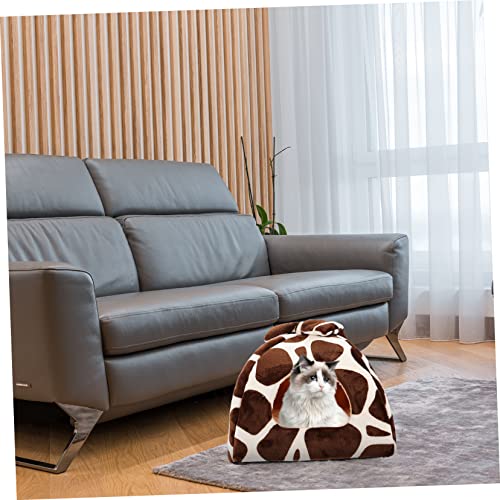 FOMIYES 1 Peça Canil Para Animais De Estimação Tendas De Inverno Rato Cama Quente Ouriço Cama De Ani