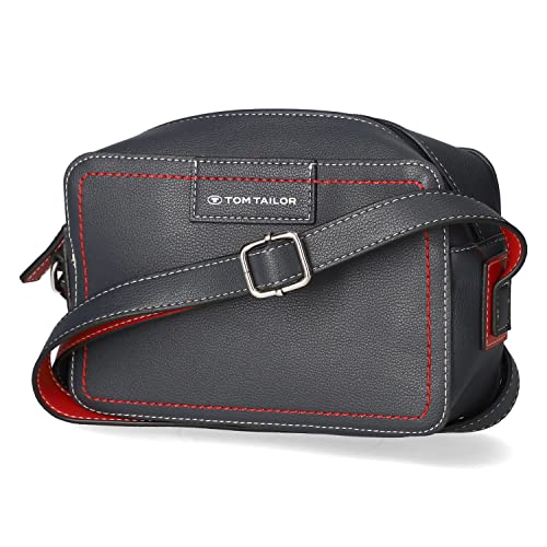 TOM TAILOR Miri mare Damen Umhängetasche Handtasche Mittelgroß Blau