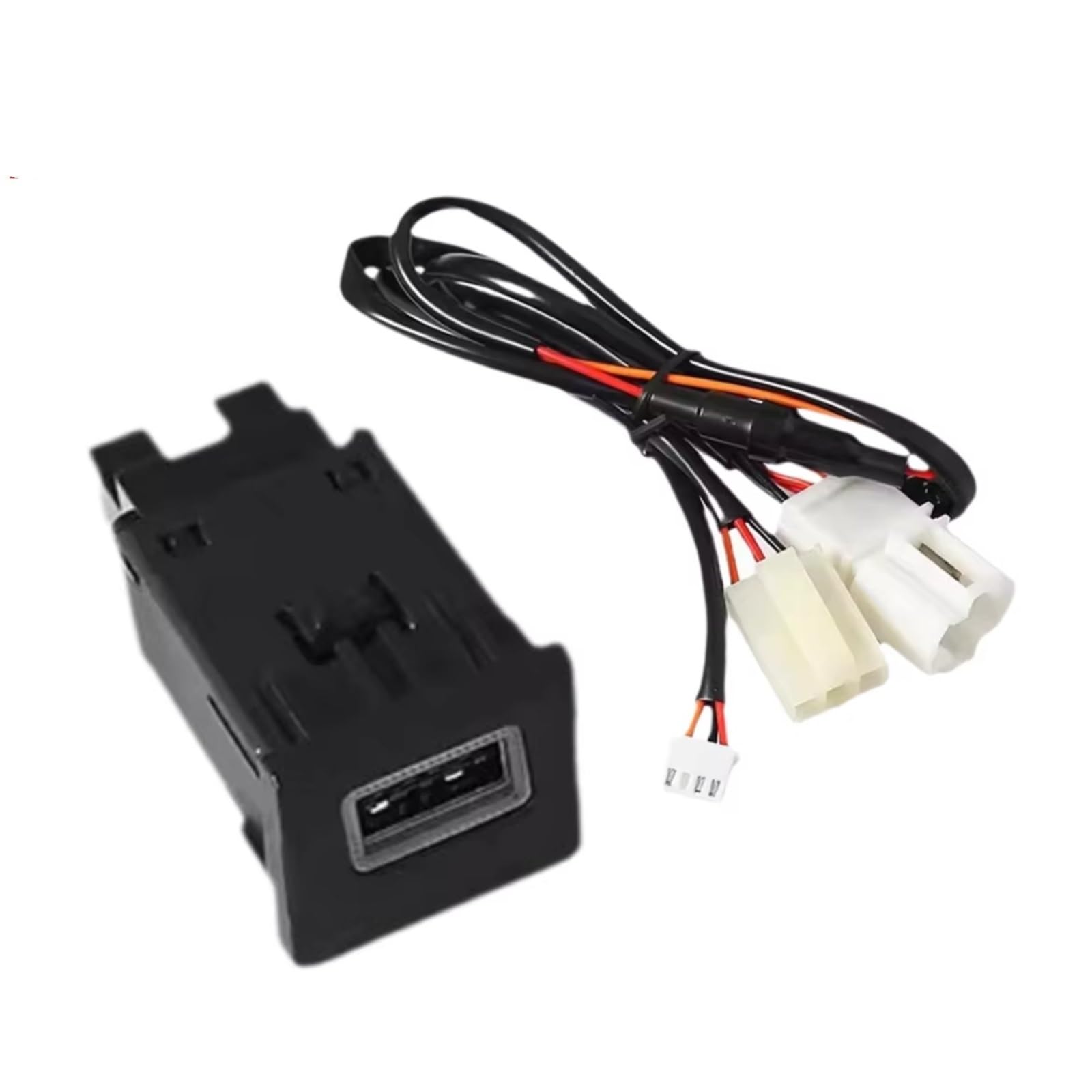 Aux USB carga Módulo Puerto USB Consola Central Compatible Con VW Para Para Caravelle QC3.0 Coche Cargador Enchufe Adaptador Corriente Salida Carga Rápida