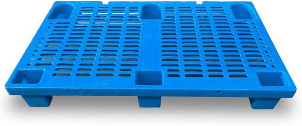 Lightweight Plastic Pallets Modular Nesting Cushion Plastics Moisture-proof Pad For Basement, Modular Lightweight Plastic Interlocking Flooring Tiles, Goods ( Color : Blue-1.2x1m , Size : 1PCS )