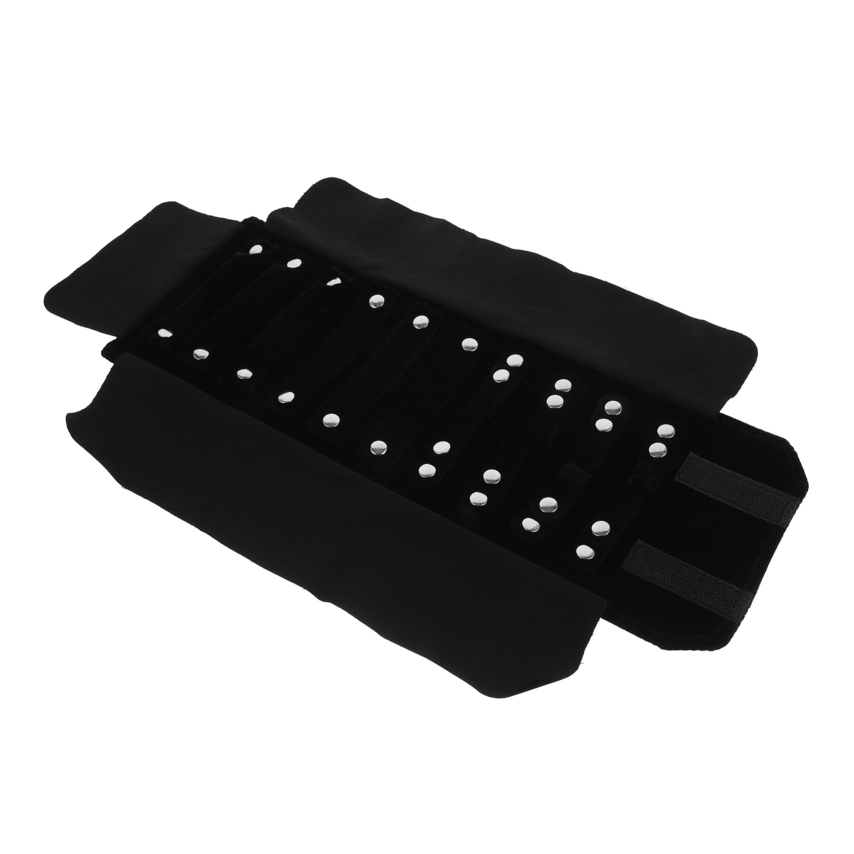 Levemolo Jewelry Roll Pouch for Travel Storage Capacity Jewelry Organizer for Necklaces Earrings Compact and Convenient Design for Home Travel Use for Women