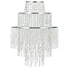 Waneway Chandelier Crystal Lampshade For Pendant Light, Ceiling Light Shade With Acrylic Jewels Droplets For Bedroom Living Room Hallway Wedding Or Party Diameter 32 Cm Gold - View #8