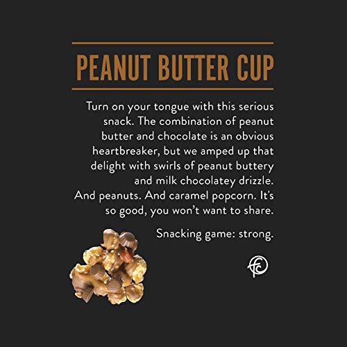 Funky Chunky Gourmet Popcorn, Chocolatey Popcorn, Pretzel, And Nutty Mixes, Peanut Butter Cup Popcorn, 2-Pound Gift Tin (Pack Of 1) #TOP4