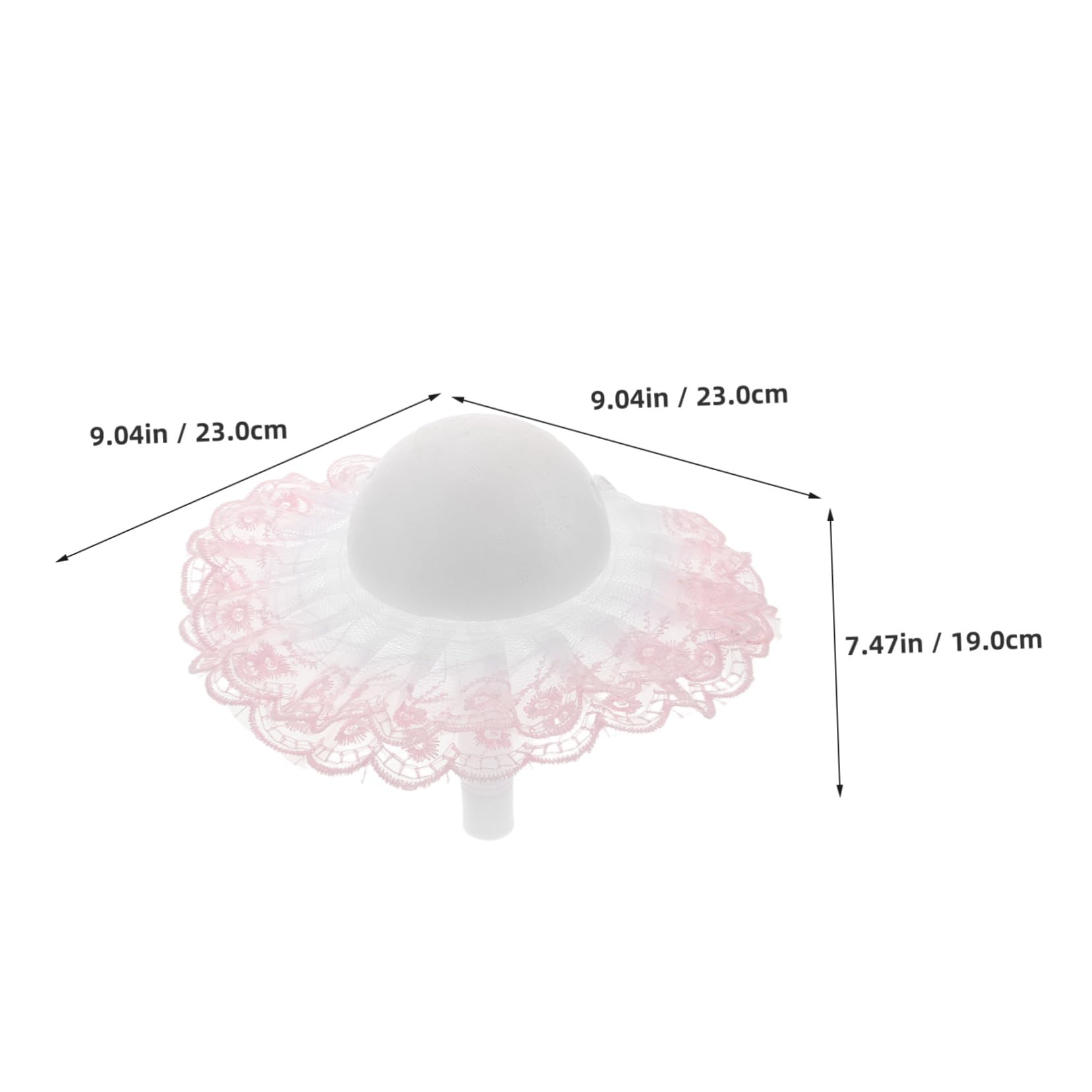 Beatifufu Dried Flower Mud Flower Arrangement Holder Foam Bouquet Holders for DIY Decor