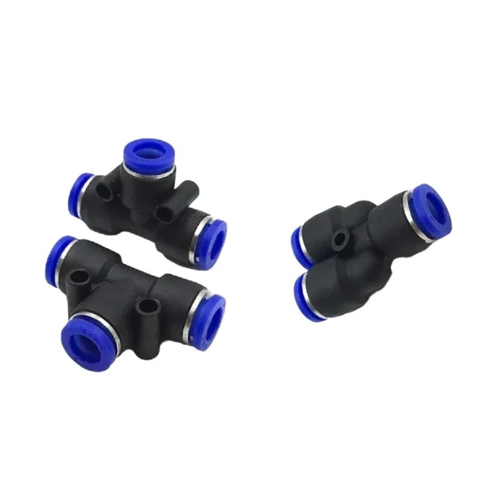 Accesorios de liberación rápida TY para manguera de aire y conector neumático 3 vías de 8mm