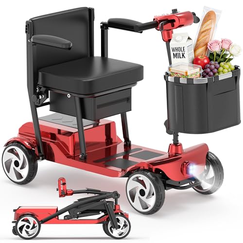 VORULER Mobility Scooters, Lightweight Electric Scooters for Seniors&Adults