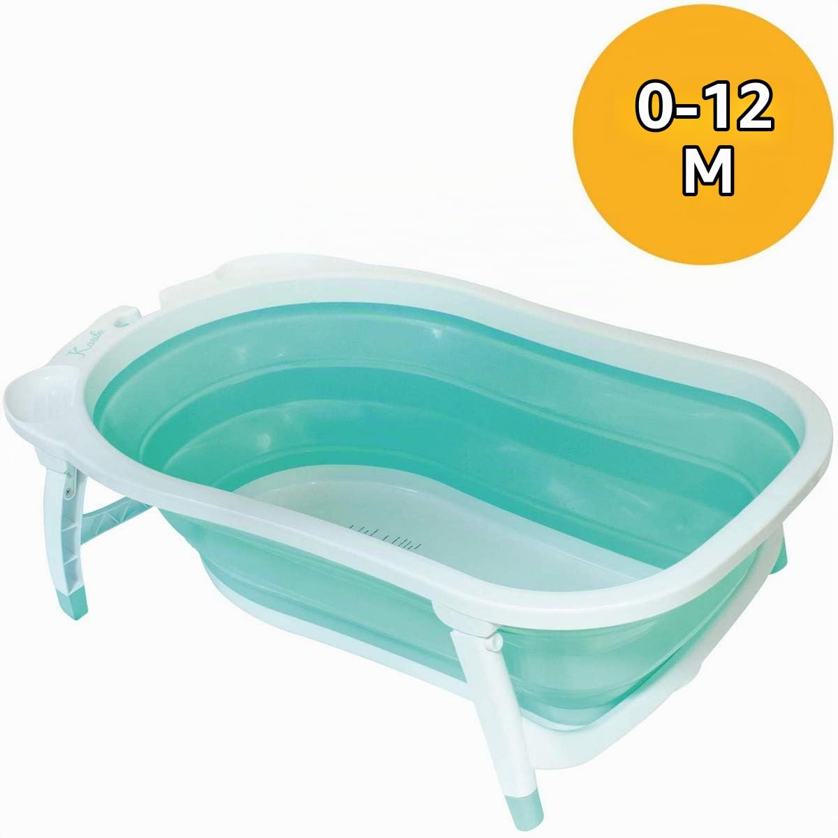 BabySun Nursery - Bañera para bebés, color verde (80800905)