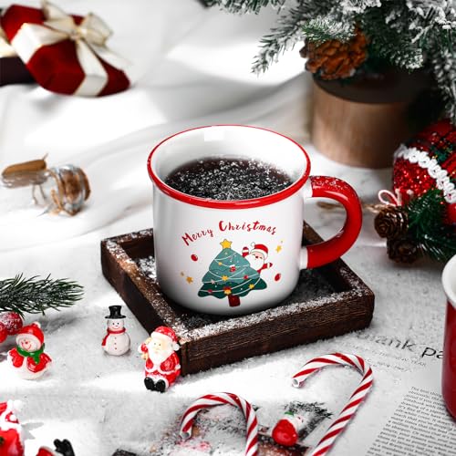 Set de 8 Tazas Navideñas Hushee de Cerámica 12oz miniatura 5