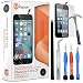 iPhone 5S - Screen Replacement - Black - LCD Premium Complete Repair Kit with Tools - Easy Manuals Videos and Instructions - Screen Protector, New Touch Display Digitizer Assembly