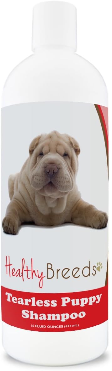 Healthy Breeds Chinese Shar Pei Tearless Puppy Dog Shampoo 16 oz