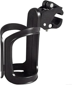 Universal Walker Cup Holder, Wheelchair Cup Holder, Rollator Accessories, Bottle Drink Holder for Walker, Wheelchair, Stroller, Rollator, Mobility Scooter, 1 Pack