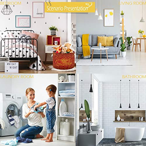 Image of visesunny Storage Basket Playful Asian Dragon And Fire Nursery Hamper Basket Clothes Toy Storage Organizer Bin Box Collapsible Laundry Bag for Kid Room,Playroom,Bathroom,Living Room,Dorm,Office