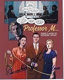 PROFESSOR MARSTON AND THE WONDER WOMEN signed CAST photo LUKE BELLA REBECCA Rare