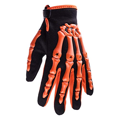 Typhoon Youth Glove & Goggle Combo Motocross Offroad Atv Mx Dirt Bike - Orange - Xl #TOP3