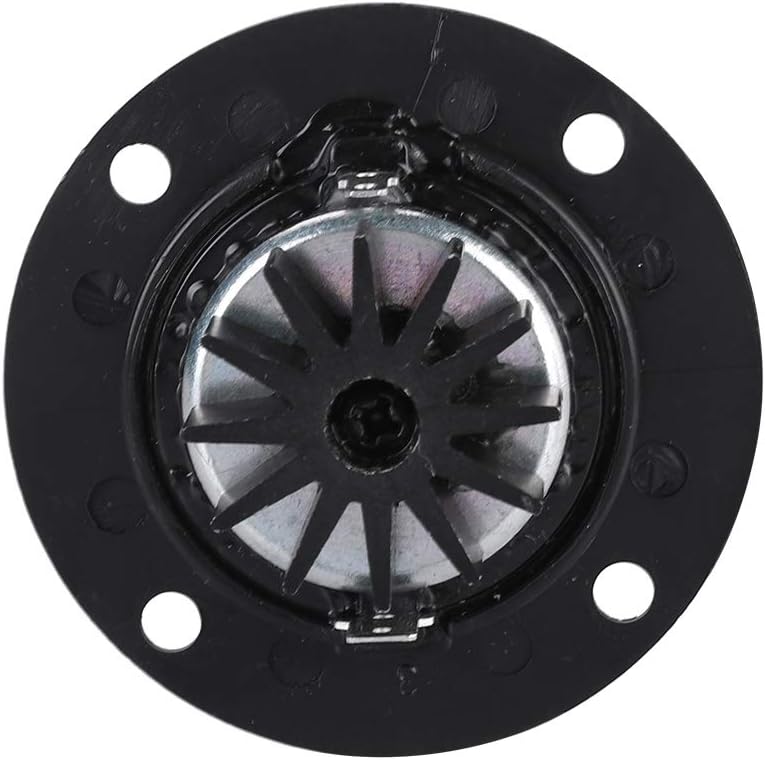 Hakeeta 2pcs 30w 6Ω High Fidelity Speaker Silk Film Hemispheric Tweeter with Iron Boron Driver, Smooth 20mm Diaphragm, Suitable for Speakers Over 8 Inches