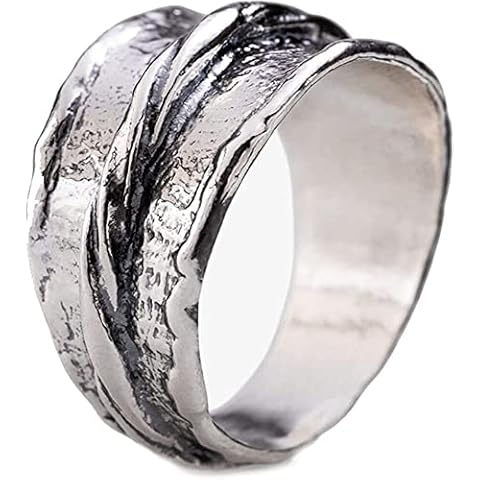 Joolala Sterling Silver Women’s Ring – 925 Silver Rings for Women – Elegant and Stylish Design – Various Models – Gorgeous Oxidized Finish – Ideal Promise Ring, Anniversary (8) Cover