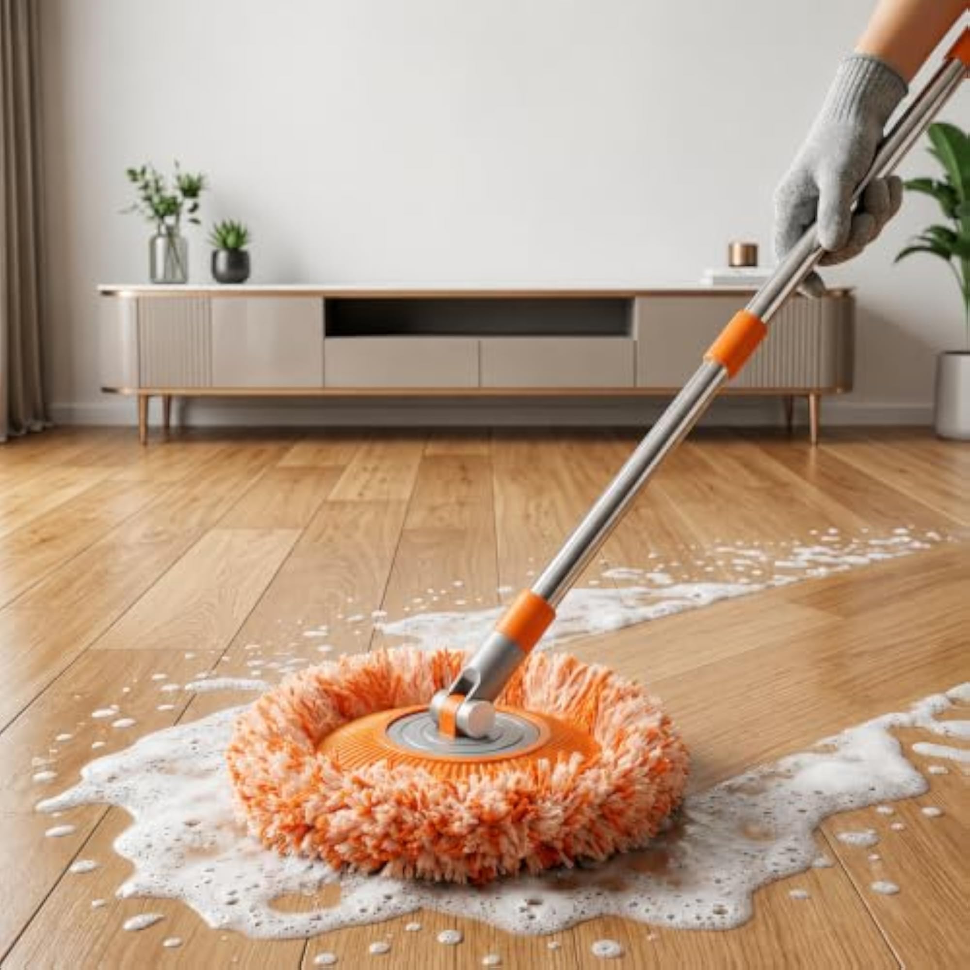 CHONGZFU Sweeper Mop with 36 Refills