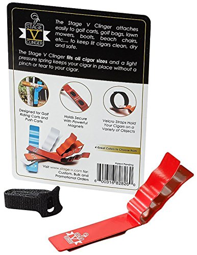 Stage V Clinger Magnetic Cigar Holder (Red)