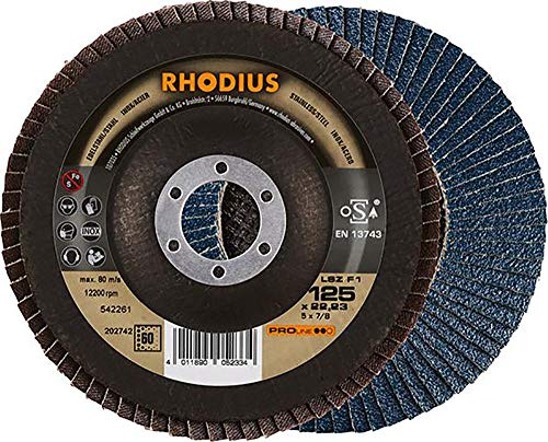 Dischi A Lamelle Da 125 Mm Per Smerigliatura Rodius Lsz-F1 125 Durchm. 460