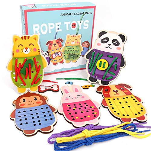 Sealive Wooden Animals Lacing...