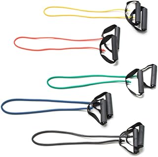 CanDo Exercise Tubing-with-Handles 5 Piece Set, 36 Inch