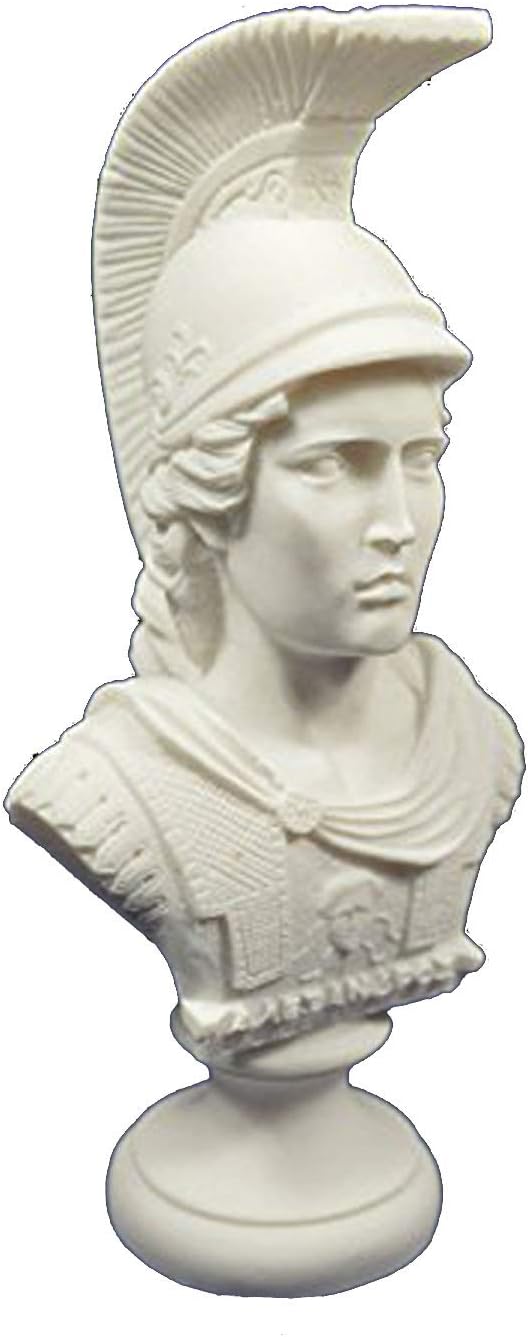 Estia Creations Alexander The Great Bust Sculpture Macedonian King