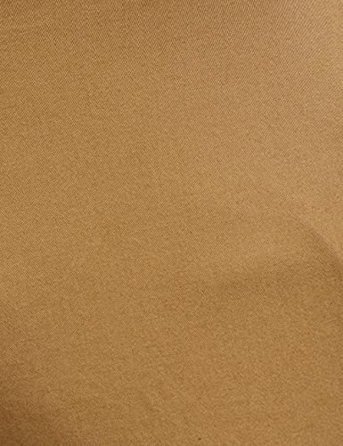 Image of Parx Men Men's PLEATLESS Low Rise Tapered FIT Dark Khaki Formal Trouser