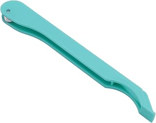 RiToEasysports Stained Glass Copper Foiling Tool Comfortable Hand Foiler for Safe Stained Glass Making 1 Unit (Green)