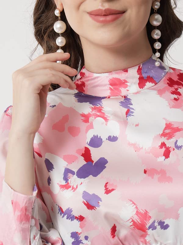 Image of THE DRY STATE Women's Smocked Jumpsuit Shoulder Tie Up