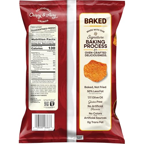 Image of Lay's Oven Baked Barbecue Flavored Potato Crisps, 6.25 Oz