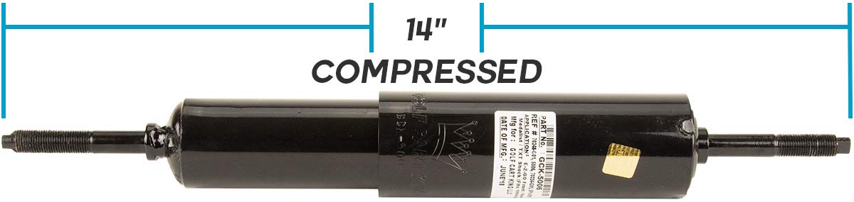 (4) EZGO TXT Golf Cart 1994-01 Front and Rear Shock Absorber