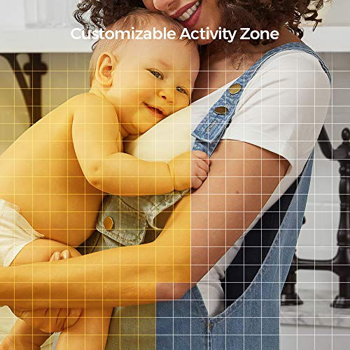 EZVIZ Indoor Wi-Fi Security Camera, 25ft Night Vision, Motion Detection Alert, Baby/Pet Monitoring, 111° Wide Angle, Two-Way Audio, IPC Works with Alexa Google Home (CTQ2C-WH)