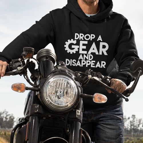 STYLN Long Sleeve Hooded Sweatshirt | Adult Unisex Automotive Enthusiasts Car Truck Bike Racing Funny Hoodie Sweatshirt2