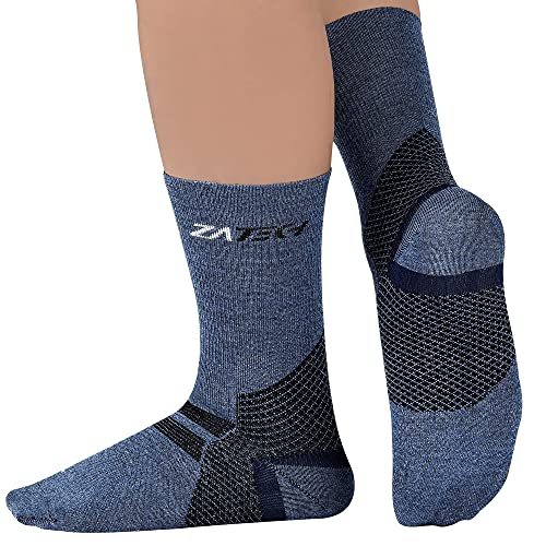 Image of Merino Plantar Fasciitis Socks, Targeted Ankle, Foot & Arch Support