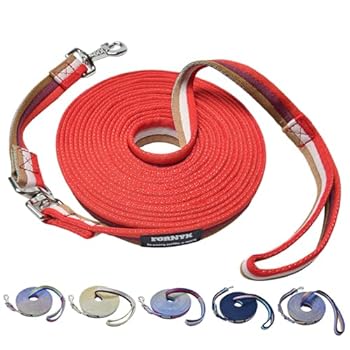 Soft Yet Durable: Made of premium polyester, this training lunge line is soft on hands yet tough against wear and weather — a horse lunge rope built for daily training, groundwork, and long-term outdoor use Dual Swivel Snaps: Features both a 360° tri...