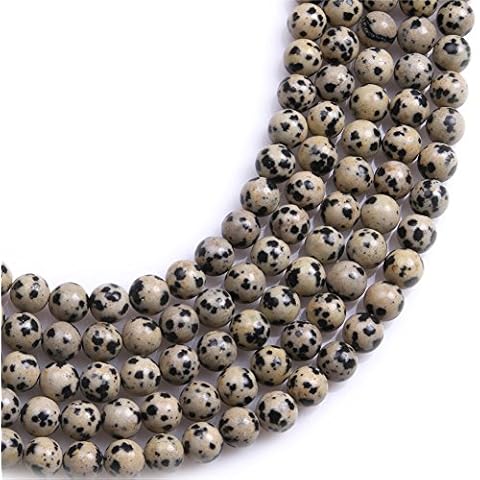 4mm Dalmatian Jasper Round Beads for Jewellery Making Cover